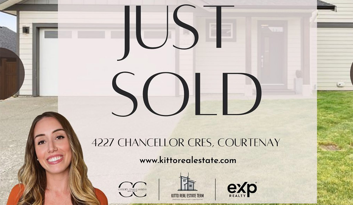 Just sold! 4227 Chancellor Cres, Courtenay